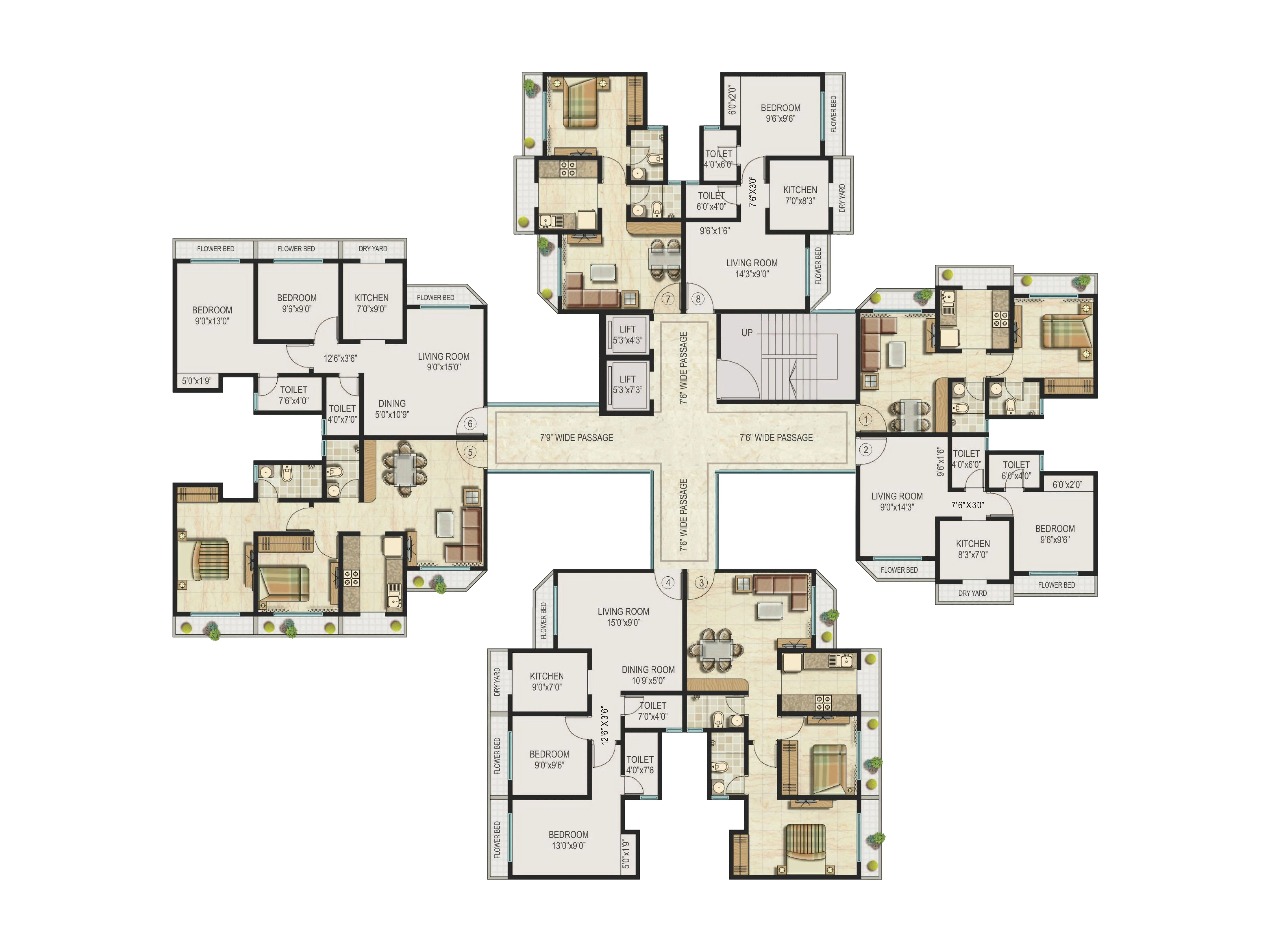 2 BHK For sale in Virar West