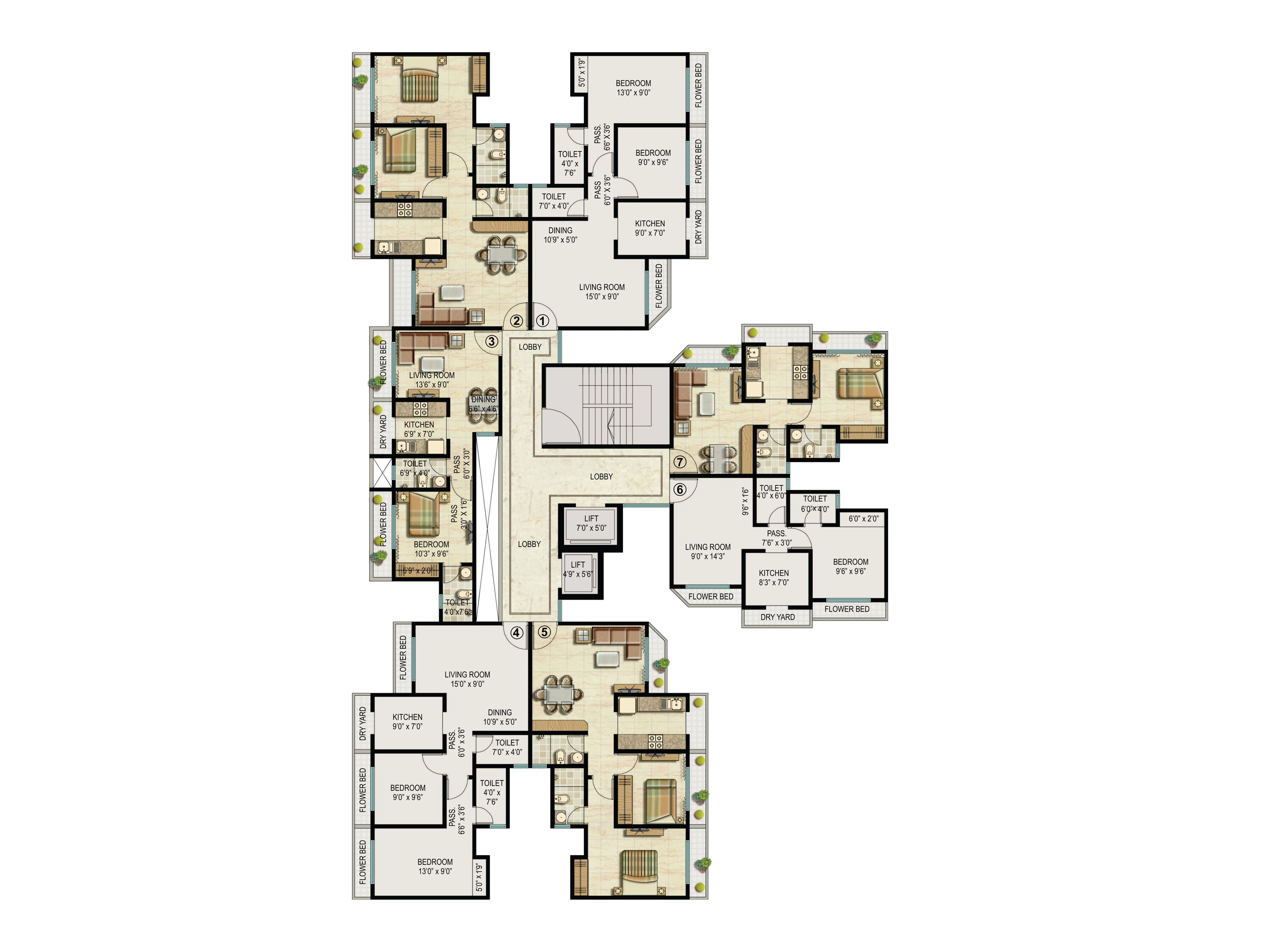 2 BHK For sale in Virar West